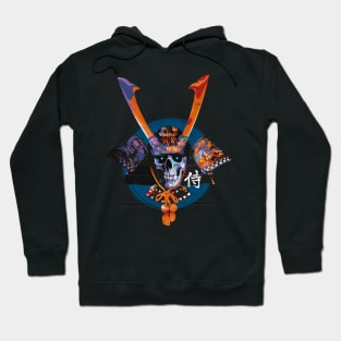 Grinning Samurai Skull Hoodie